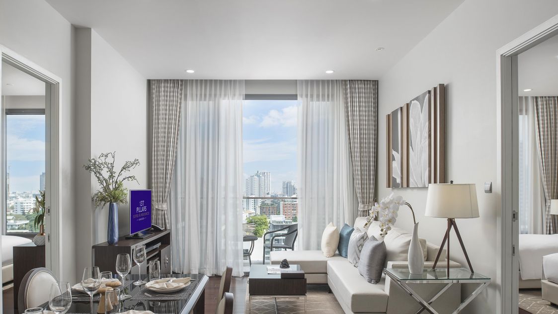 Executive Two Bedroom Residence - Living room